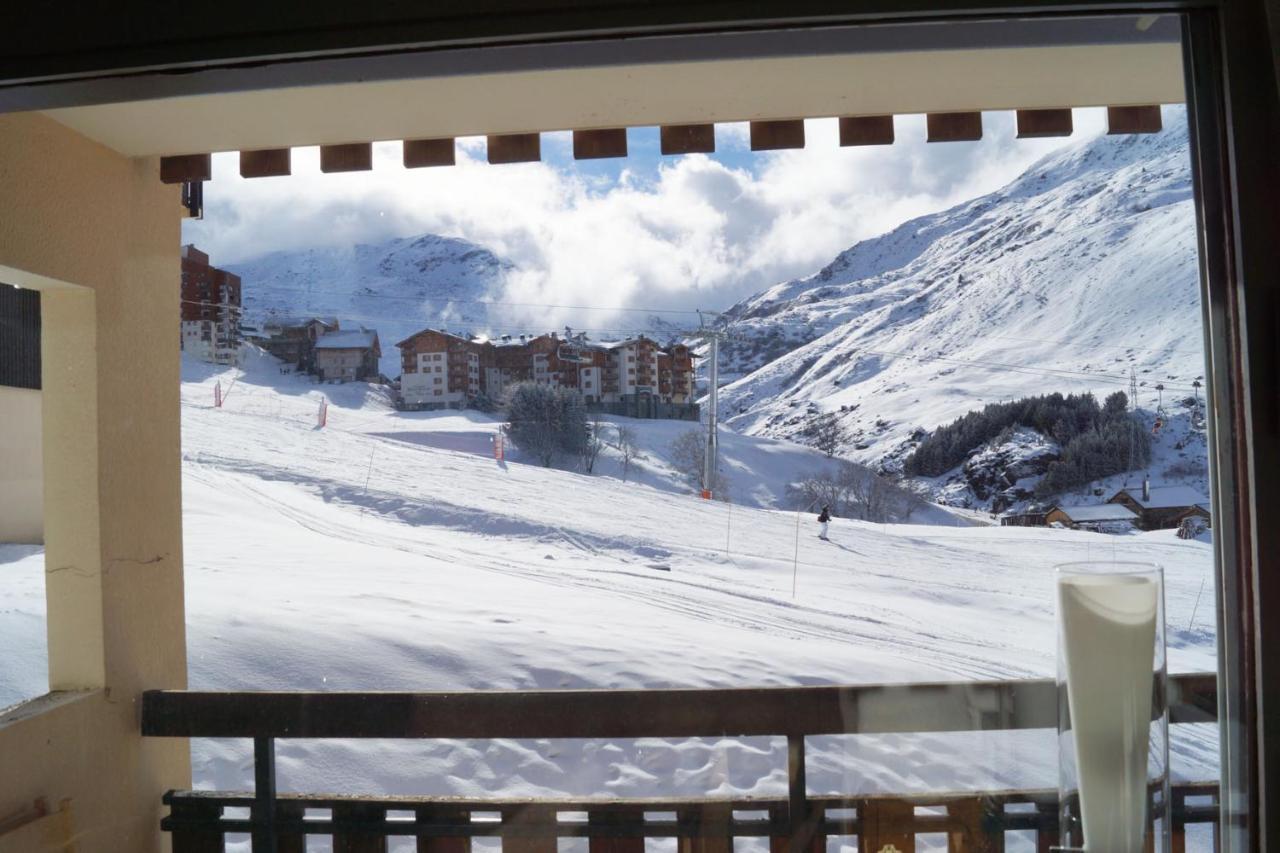 Ferienwohnung Ski Aux Pieds Les 3 Vallees Saint-Martin-de-Belleville Exterior foto